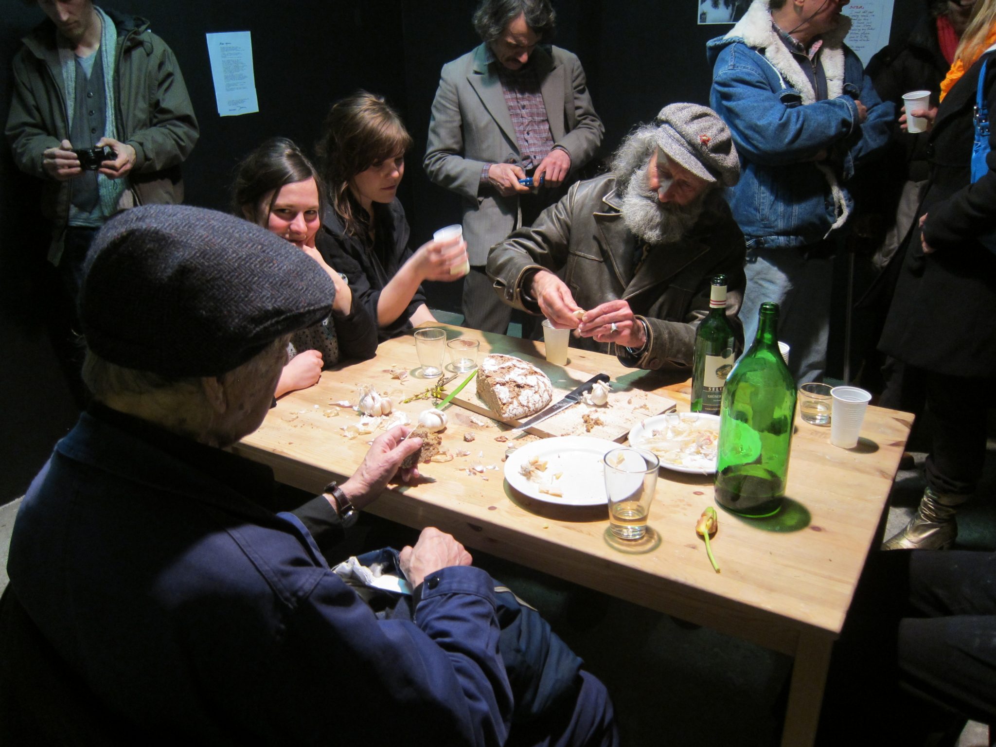 The "491 Broadway Installation" at Galerie Krinzinger, Vienna, 2013. Courtesy of the Estate of Jonas Mekas.