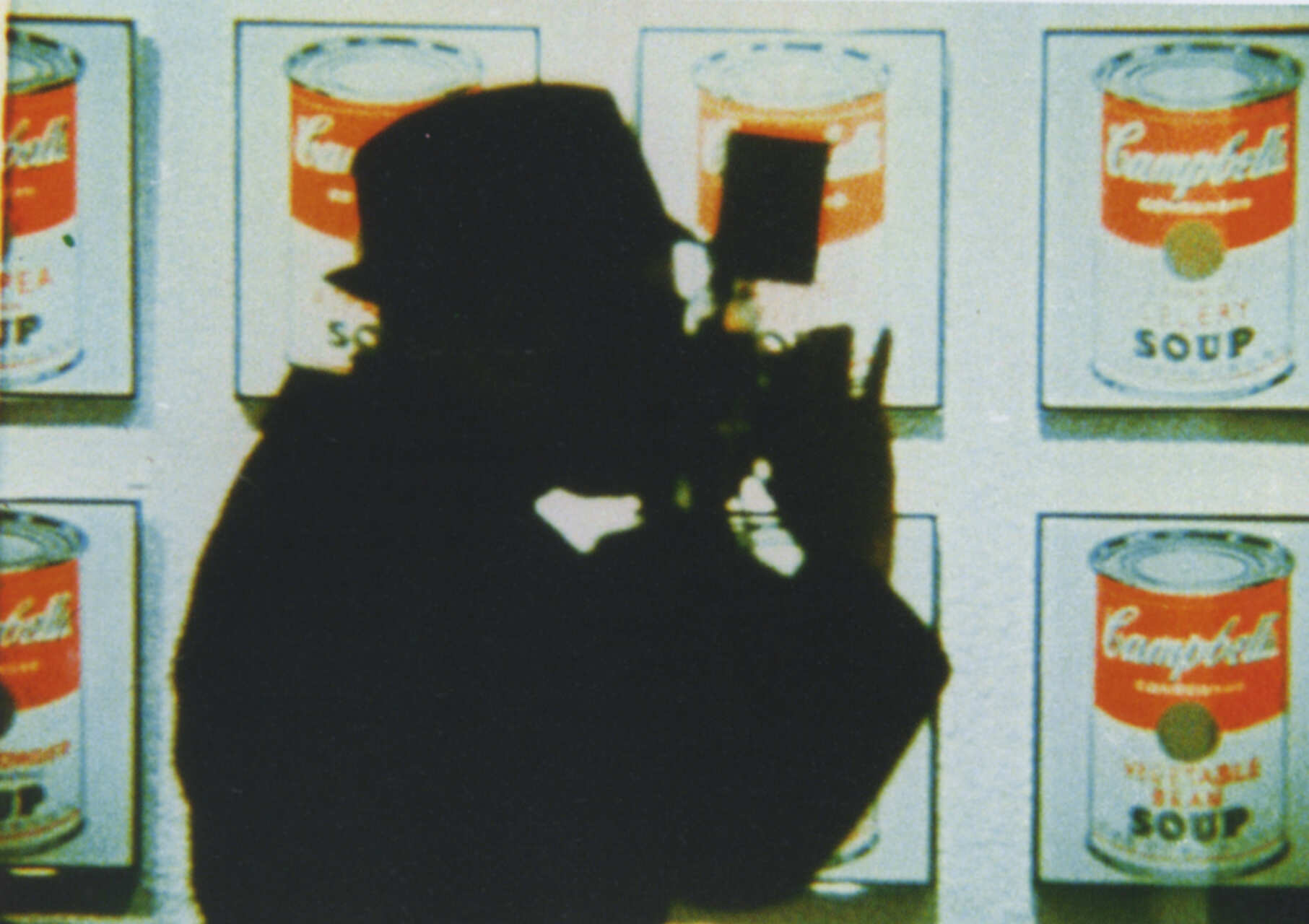 Still from the "Scenes from the life of Andy Warhol" (1965-1990) by Jonas Mekas.